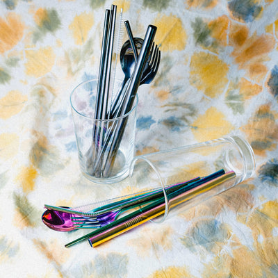 Rainbow Steel Cutlery Set